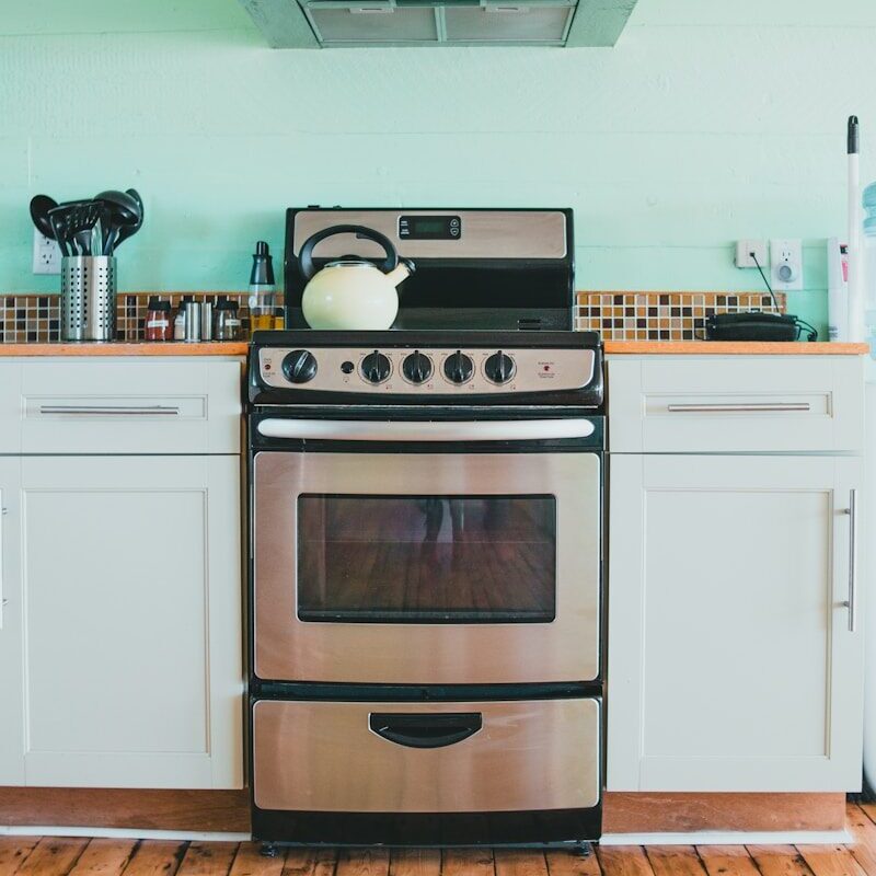 Instalación de horno a gas